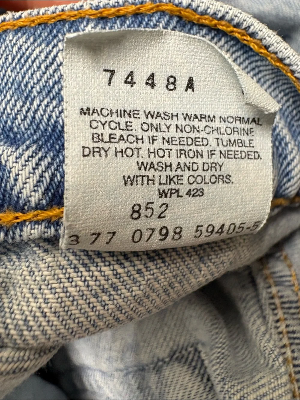Levi's Light Blue Straight Leg Men's Jeans